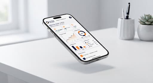 Mobile App Analytics Visual